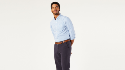 Signature Comfort Flex Shirt, Classic Fit (Big and Tall)