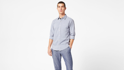 Signature Comfort Flex Shirt, Classic Fit (Big and Tall)