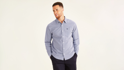 Signature Comfort Flex Shirt, Classic Fit (Big and Tall)