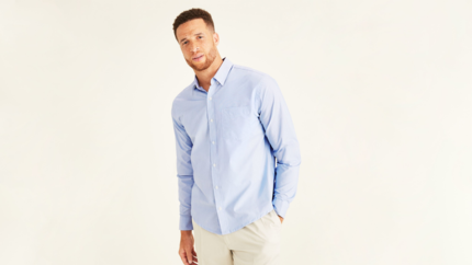 Signature Comfort Flex Shirt, Classic Fit (Big and Tall)