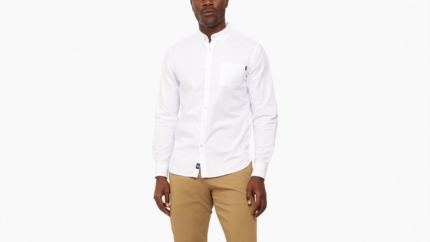 Stretch Oxford Shirt, Slim Fit